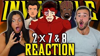 An INSANE EMOTIONAL Finale! | Invincible 2x7 and 2x8 Reaction