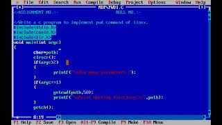 C program to implement PWD command of linux through C program