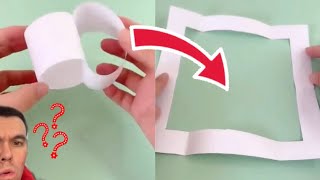 This Impossible PAPER Puzzle Will Blow Your Mind - Pay Close Attention 👽