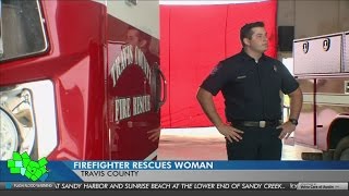 Travis Co. firefighter recalls rescuing woman from floods