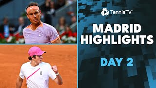 Nadal Opens Campaign; Fonseca Eyes Maiden Masters 1000 Win | Madrid 2024 Highlights Day 2