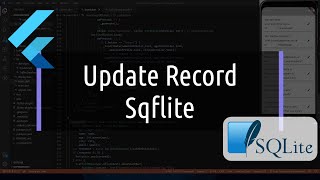 Update Record/Data From SQLite Database - Flutter