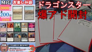 【MTG】ドラスタ2000円お楽しみ袋開封