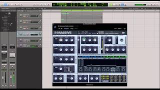 NI Massive Tutorial - Rhythmic Tropical House Synth