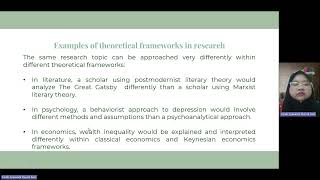 Chapter 4 - Framework and hypotheses development