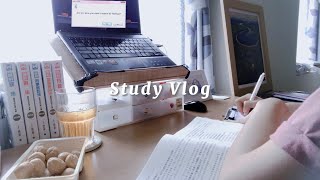 國考生Study Vlog8｜Day90讀書縮時／練習如何專心的在家讀書