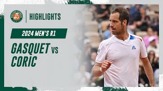 Gasquet vs Coric Round 1 Highlights | Roland-Garros 2024