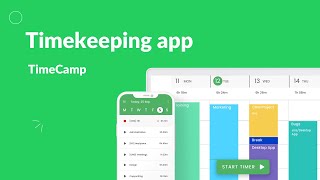 Timekeeping app by TimeCamp