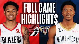 TRAIL BLAZERS at PELICANS | FULL GAME HIGHLIGHTS | March 12, 2023