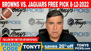 Cleveland Browns vs. Jacksonville Jaguars 8/12/2022 FREE NFL Picks and Predictions on NFL Betting
