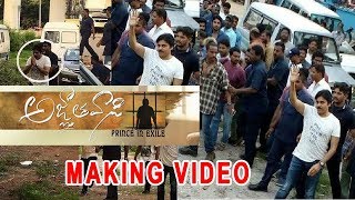 Agnathavassi Making Video || Pawan Kalyan | Anirudh | Trivikram | S Radha