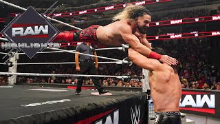 WWE RAW Highlights #7 La rivalité continue.