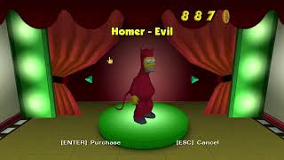 The Simpsons Hit & Run All Outfits for Homer in Level 7