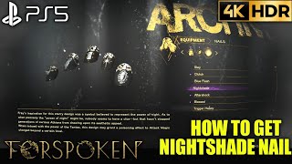 How to Get Nightshade Nail FORSPOKEN Nightshade Nail Location | PS5 Forspoken Nightshade Location
