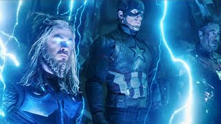 IronMan Thor & Captain America vs. Thanos Fight Scene Telugu| Avengers Endgame 2019 [Classic Scenes]