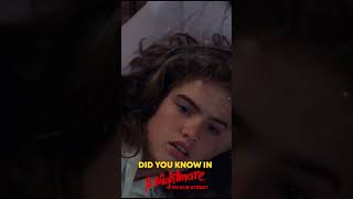 Did You Know That In A Nightmare On Elm Street...? #shorts