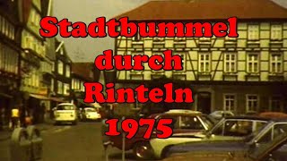 Weserberglandfilme: Stadtbummel durch Rinteln 1975