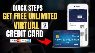 *NEW* How to Get a Free Unlimited Virtual Credit Card for Free Trials 2024 | Get Unlimited Visa Card