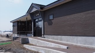 【宗谷本線】生まれ変わった比布駅　Pippu Station that became new in Hokkaido Japan.