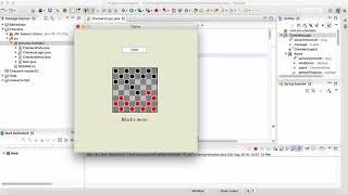 Checkers Java Project in Eclipse