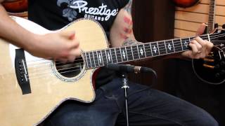 Prestige Eclipse Rosewood Guitar Demo