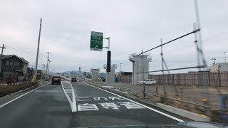 【松山市】松山外環状道路(地域高規格道路) 空港線 余戸南IC～東垣生IC 令和6年2月24日16:00供用開始[等速](2024.2.24)