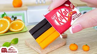 So Delicious Miniature Orange Chocolate Milkshake Recipe | ASMR Cooking Mini Food