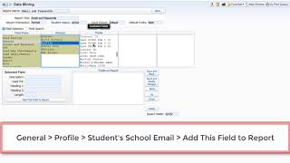 Skyward Data Mining for Librarians and Counselors