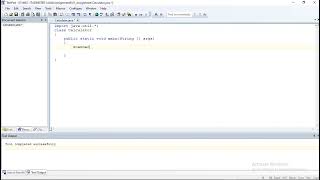simple calculator program using Using Arithmetic Operator Or Switch Case in java
