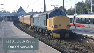 37419 And 37610 Erupt Out Of Norwich 03/05/22