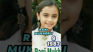 RANI MUKHERJI Age Transformation (1978-2025) Rani Mukherjee life journey evolution #ranimukherjee