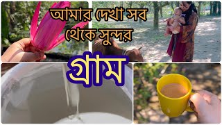 গ্রামের স্নিগ্ধ পরিবেশে কাটানো কিছু মূল্যবান মুহূর্ত