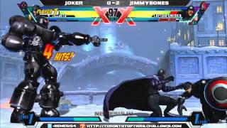 Nemesis 4 - UMVC3 WINNERS FINALS - JimmyBones vs Joker