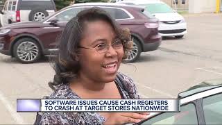 Target registers crash nationwide due to software issues