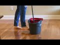 O-Cedar EasyWring Microfiber Spin Mop & Bucket Floor Cleaning System REVIEW