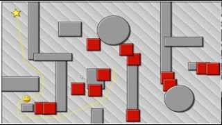 Daedalus Lib demo - dynamic pathfinding in dynamic environment