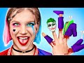 TRANSFORMATION ultime du JOKER ! 😳 Astuces et gadgets extrêmes de HARLEY QUINN par La La L’R Games