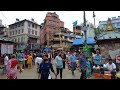 [4K🇳🇵] Kathmandu City Walk Morning - Gathemangal - Virtual Walking Tour - 26 JULY 2022