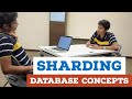 What is DATABASE SHARDING?
