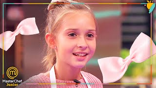 ¡¡PLATAZO DE ABRIL!! ¿Habrá influido su lazo de la suerte? | MasterChef Junior 9