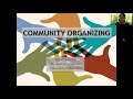 Community Organizing, ENR252 UPOU 1st Sem AY21 22