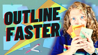 HOW TO OUTLINE YOUR BOOK FAST | My 5-Step Book Plotting Method