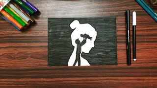Women's🤱 day Special Drawing | Happy Women's Day(March 8) Drawing | Easy Drawing for beginners