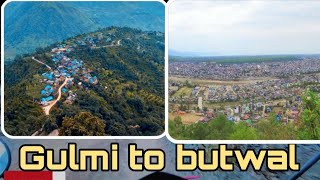 GULMI TO BUTWAL ||MOTO VLOG ||@bikalsapkota||  #explore #nepal #vlog