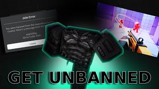 How to get unbanned | Roblox Rivals