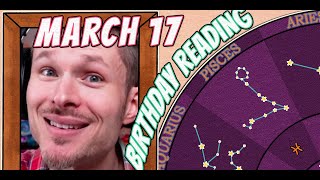 'Secret Language of Birthdays' March 17 Birthday Reading 🥂🍾