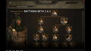 Bannerlord BETA 1.4.1 Battania Troop Changes