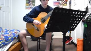 Moderato - By Fernando Sor - Played by Benjamin Kinney - Classical Guitar