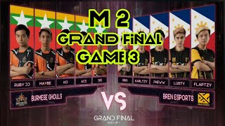 M2 Grand Final Burmese Ghouls Vs Bren 3