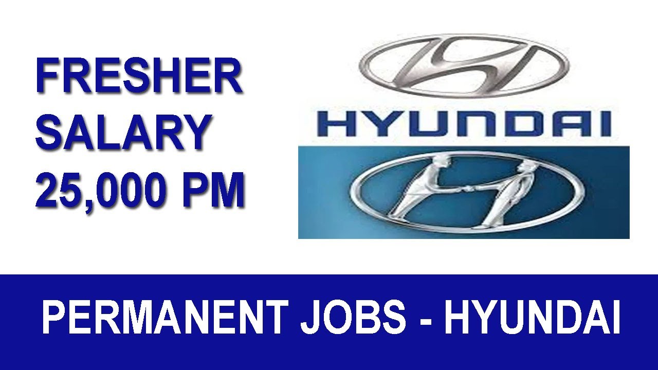 Hyundai Fresher Job Openings | B.E.Engineering & Diploma Candidates ...